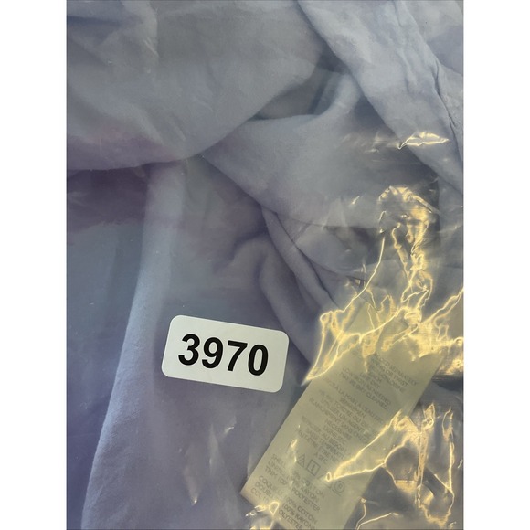 Anthropologie Maeve Asymmetrical Blue knee 3D shirt Dress Cotton Plus 3X Popover - Picture 10 of 10